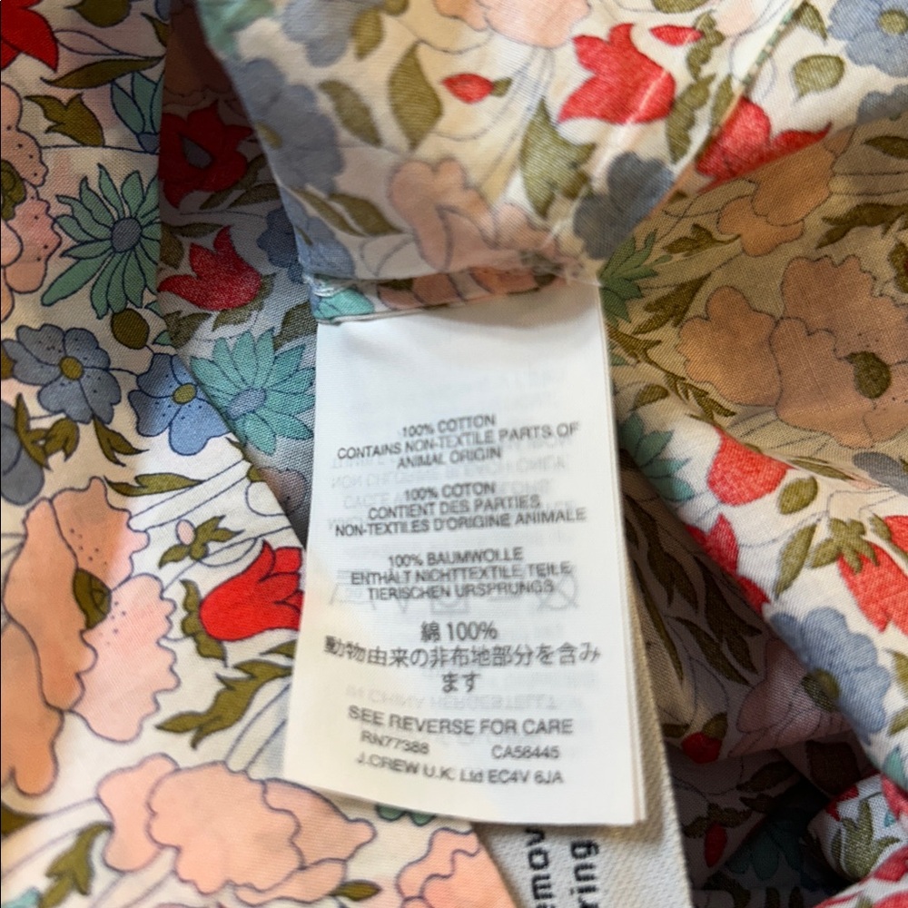Floral Long Sleeve Blouse Liberty - Picture 6 of 6